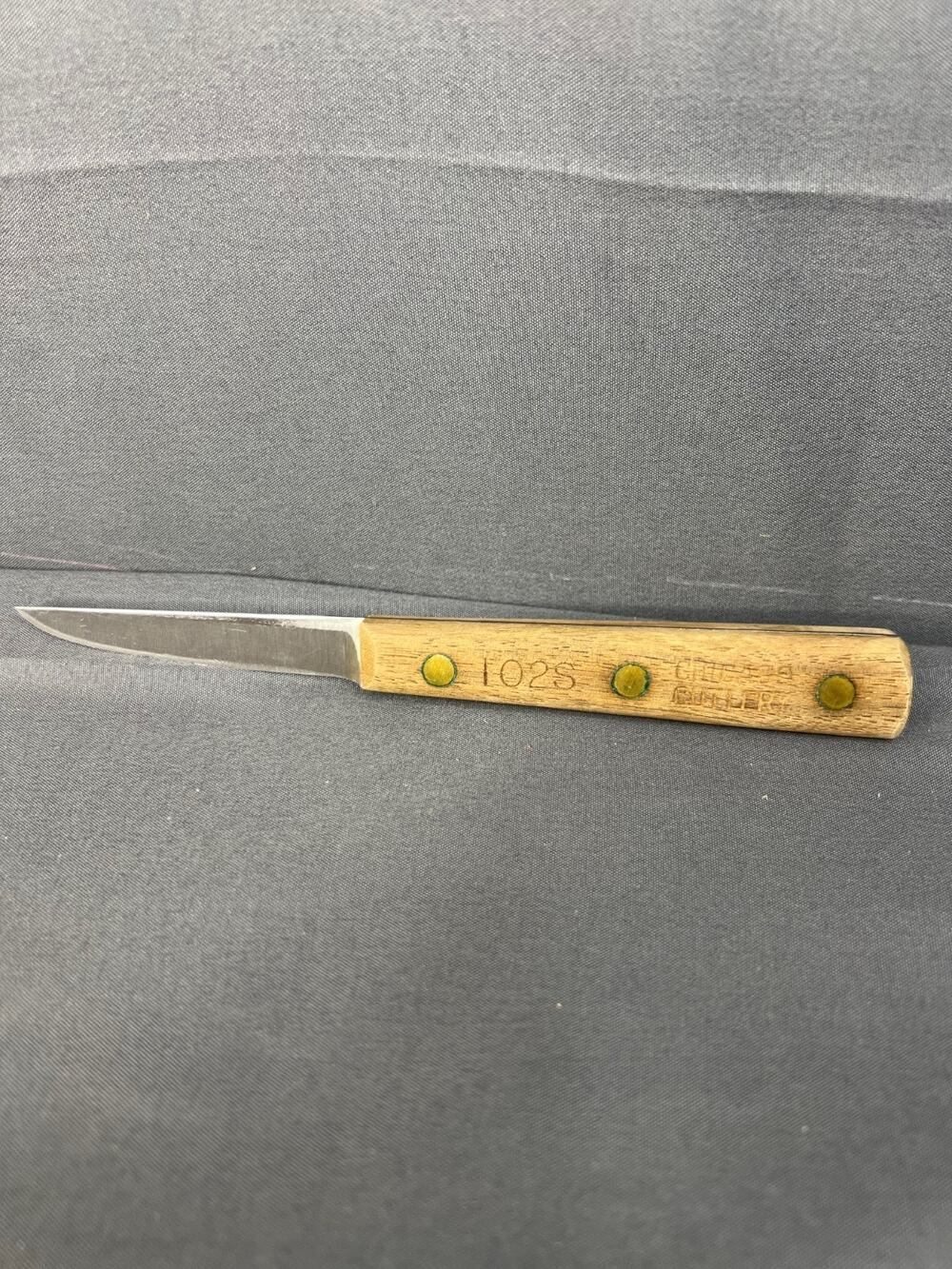 Vintage Chicago Cutlery 102S 3" Stainless Blade Paring & Peeling Knife Made USA.
